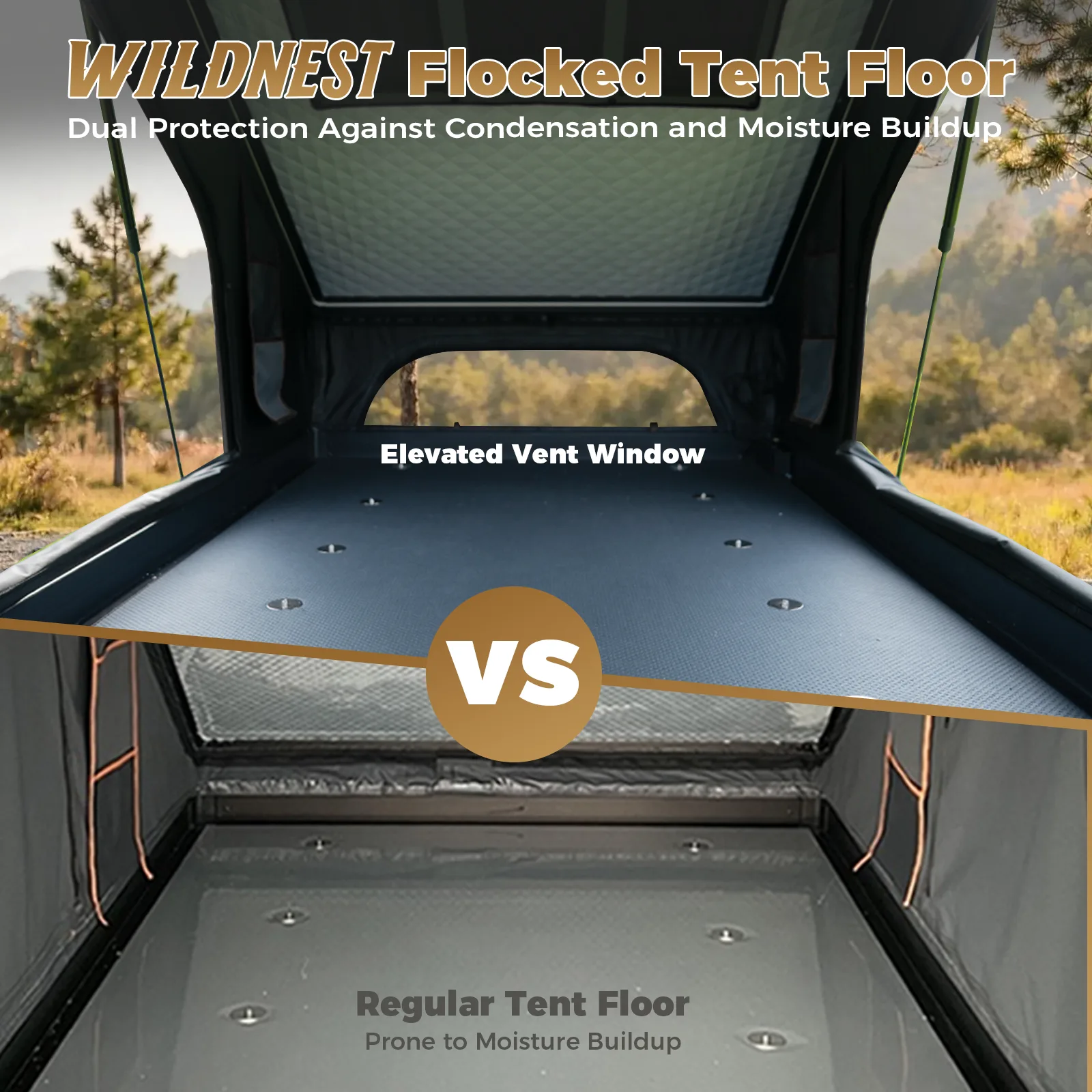 Aluminum Hard-Shell Rooftop Tent