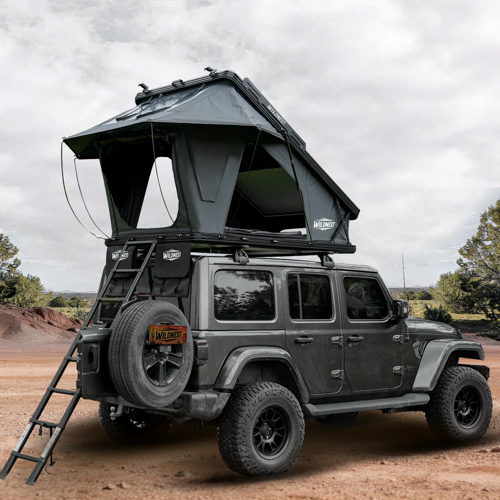 Aluminum Hard-Shell Rooftop Tent